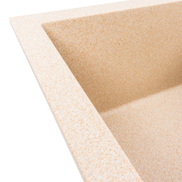 Гранітна мийка для кухні VALESO SOLID 7843 матова Сафарі