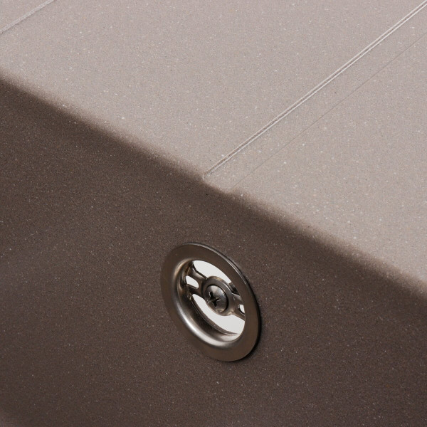 Гранітна мийка для кухні VALESO VERONA 7850 матова Дюна