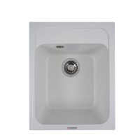Гранитная мойка для кухни VALESO KORRADO 4050 матовая Белоснежная