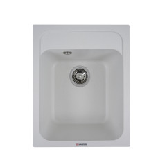 Гранитная мойка для кухни VALESO KORRADO 4050 матовая Белоснежная