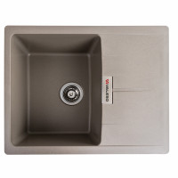 Гранитная мойка для кухни VALESO ZIRKONE 6250 матовая Титан