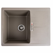 Гранитная мойка для кухни VALESO ZIRKONE 6250 матовая Титан