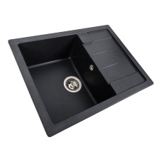 Гранитная мойка для кухни VALESO INTENSO 6550 матовая Карбон
