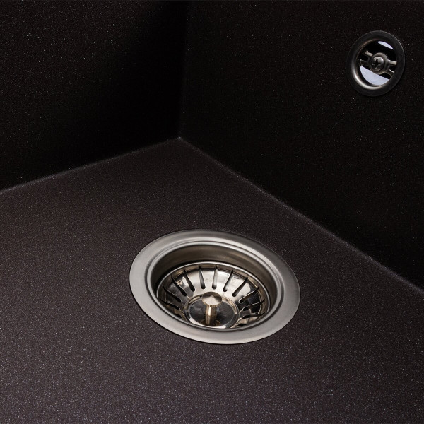 Гранітна мийка для кухні VALESO 7950 AZURIT матовий Гренадін