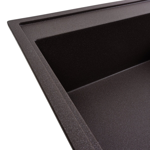 Гранітна мийка для кухні VALESO 7950 AZURIT матовий Гренадін