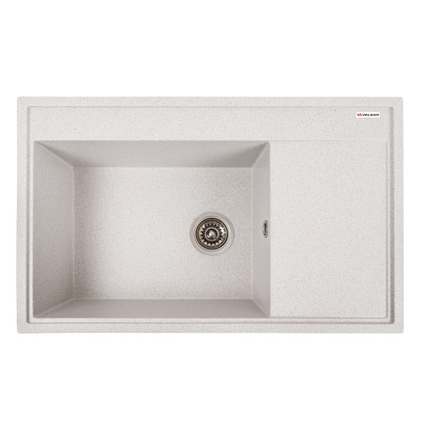 Гранітна мийка для кухні VALESO 7950 AZURIT матовий Топаз