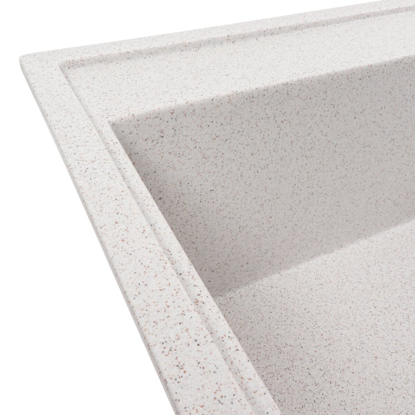 Гранітна мийка для кухні VALESO 7950 AZURIT матовий Топаз