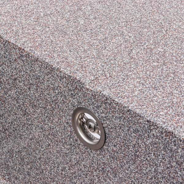 Гранітна мийка для кухні VALESO SOLID 7843 матова Мікс