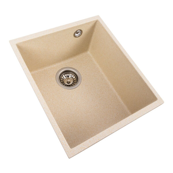 Гранітна мийка для кухні VALESO ROXY 3744 матова Пісок