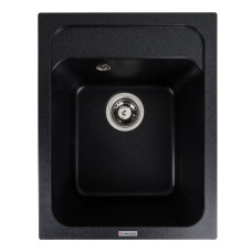 Гранитная мойка для кухни VALESO 4050 KORRADO матовая Карбон
