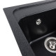 Гранітна мийка для кухні VALESO 4050 KORRADO матова Карбон