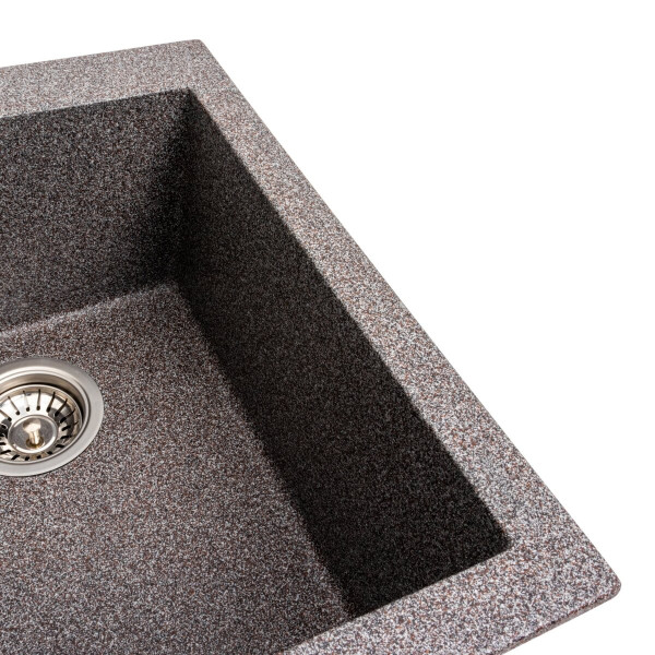 Гранітна мийка для кухні VALESO SOKIL 4150 матова Мікс