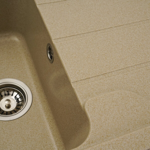 Гранітна мийка для кухні VALESO VERONA 7850 матова Сафарі