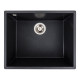 Гранітна мийка для кухні VALESO OASIS 5444 матова Карбон