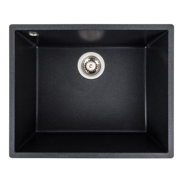 Гранітна мийка для кухні VALESO OASIS 5444 матова Карбон