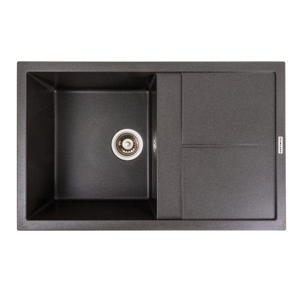 Гранітна мийка для кухні VALESO SELENA 7950 матова Моріон