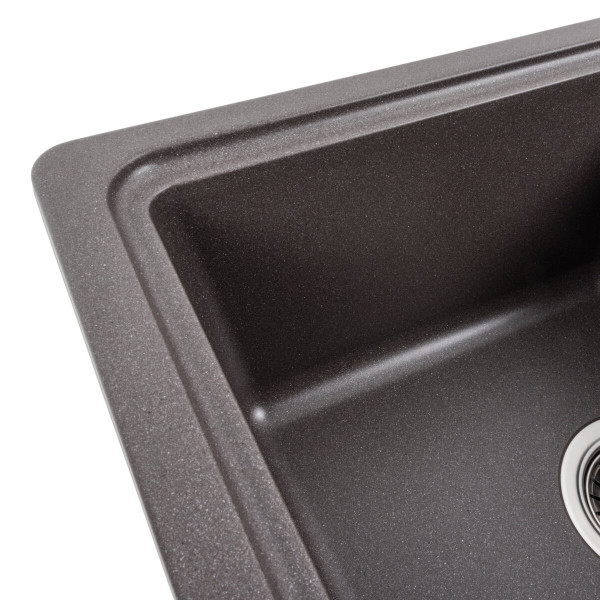 Гранітна мийка для кухні VALESO LIANA 6243 матова Гренадін