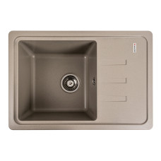 Гранитная мойка для кухни VALESO LIANA 6243 матовая Титан