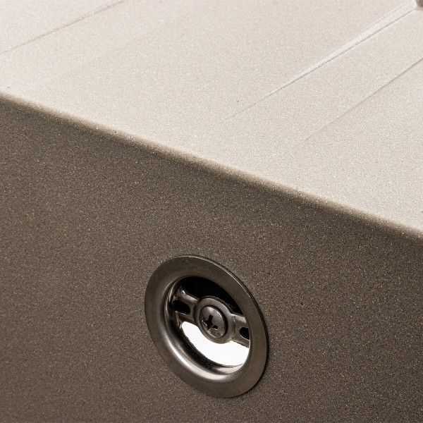 Гранітна мийка для кухні VALESO LIANA 6243 матова Титан