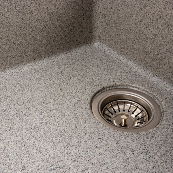 Гранітна мийка для кухні VALESO ROMA 7850 матова Сіра
