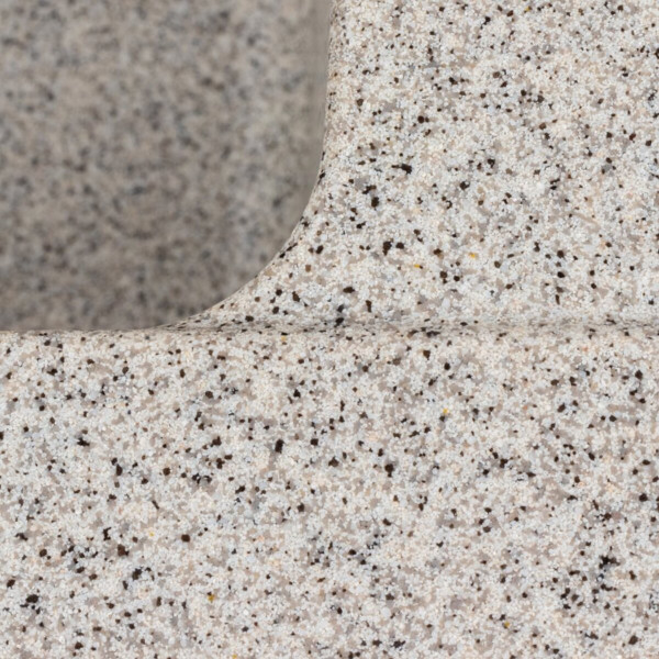 Гранітна мийка для кухні VALESO ROMA 7850 матова Сіра