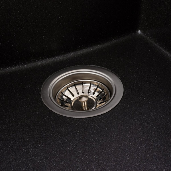 Гранітна мийка для кухні VALESO ROXY 3744 матова Моріон