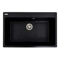 Гранітна мийка для кухні VALESO BOGEMA 7850 матова Чорна