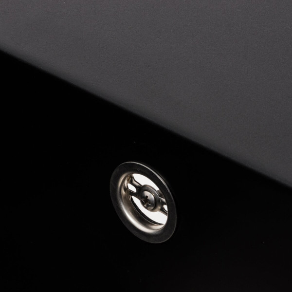 Гранітна мийка для кухні VALESO AZURIT 7950 матова Чорна