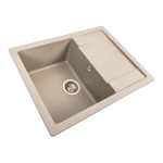 Гранітна мийка для кухні VALESO INTENSO 6550 матова Титан