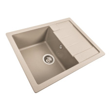 Гранитная мойка для кухни VALESO INTENSO 6550 матовая Титан