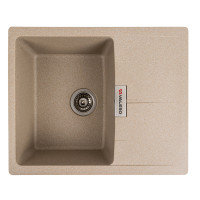 Гранитная мойка для кухни VALESO ZIRKONE 6250 матовая Сафари