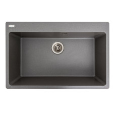 Гранитная мойка для кухни VALESO BOGEMA 7850 матовая Серый муссон