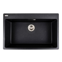 Гранитная мойка для кухни VALESO BOGEMA 7850 матовая Карбон