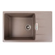 Гранітна мийка для кухні VALESO 7850 ROMA матова Дюна