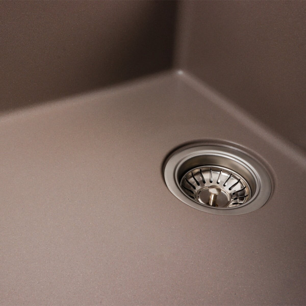 Гранітна мийка для кухні VALESO 7850 ROMA матова Дюна