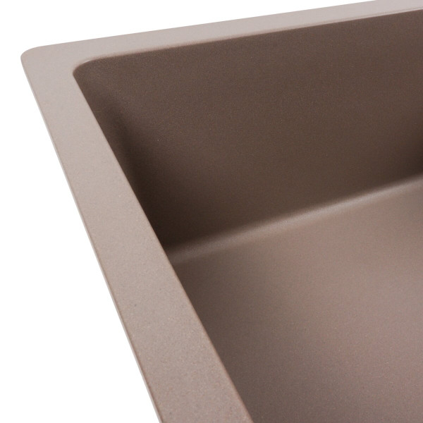 Гранітна мийка для кухні VALESO 7850 ROMA матова Дюна