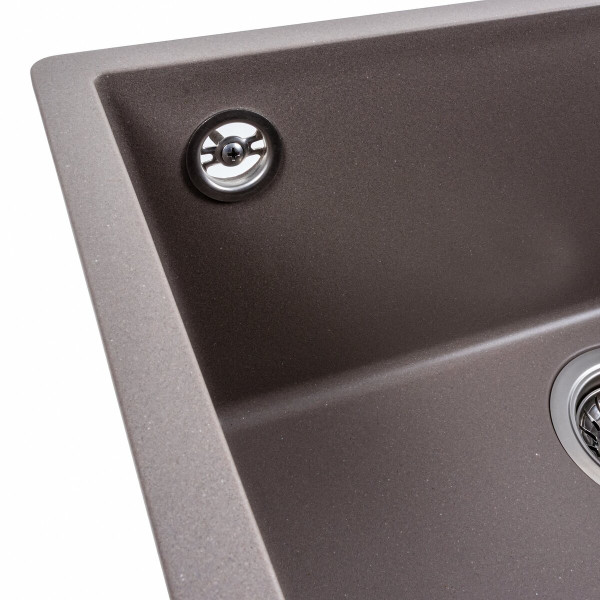 Гранітна мийка для кухні VALESO OASIS 5444 матова Дюна