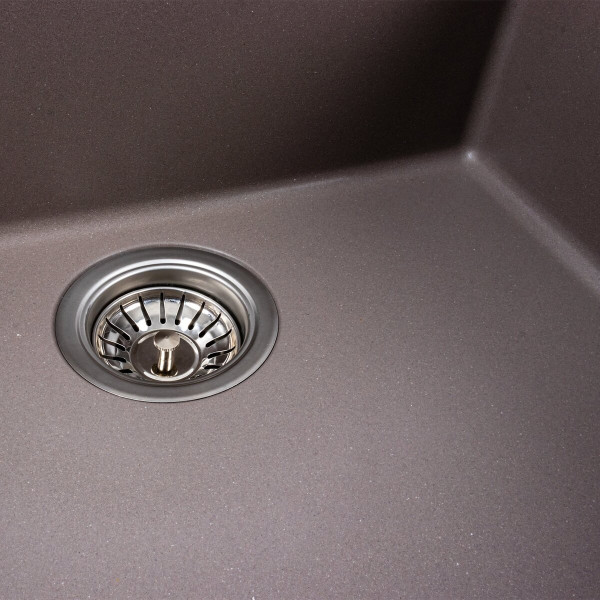 Гранітна мийка для кухні VALESO OASIS 5444 матова Дюна