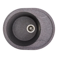 Гранитная мойка для кухни VALESO ONYX 5847 матовая Микс