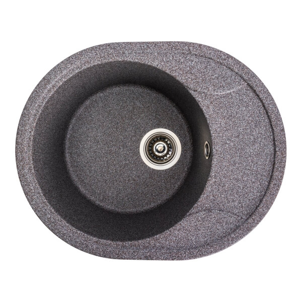 Гранітна мийка для кухні VALESO ONYX 5847 матова Мікс