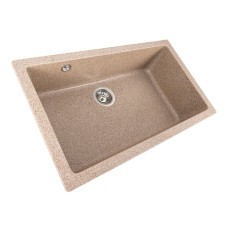 Гранитная мойка для кухни VALESO PARUNA 7945 матовая Карамель