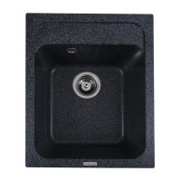 Гранітна мийка для кухні VALESO KORRADO 4050 матова Графіт