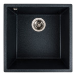 Гранітна мийка для кухні VALESO RUBA 4040 матова Антрацит