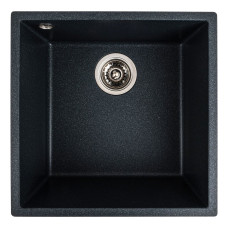 Гранитная мойка для кухни VALESO RUBA 4040 матовая Антрацит