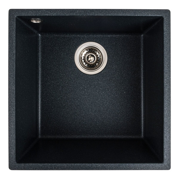 Гранітна мийка для кухні VALESO RUBA 4040 матова Антрацит