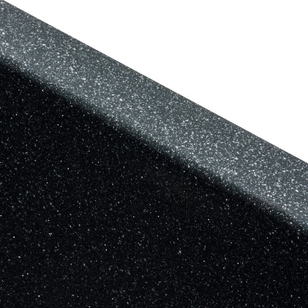 Гранітна мийка для кухні VALESO RUBA 4040 матова Антрацит