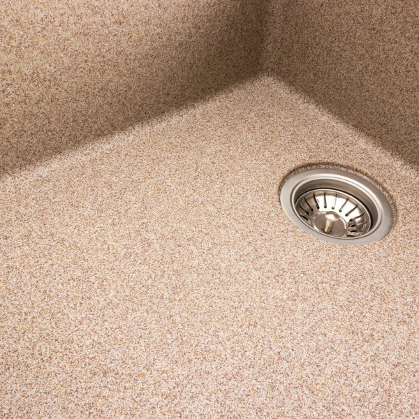 Гранітна мийка для кухні VALESO 7850 ROMA матова (карамель)