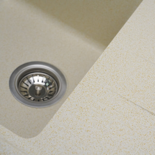 Гранітна мийка для кухні VALESO LIANA 6243 матова Пісок