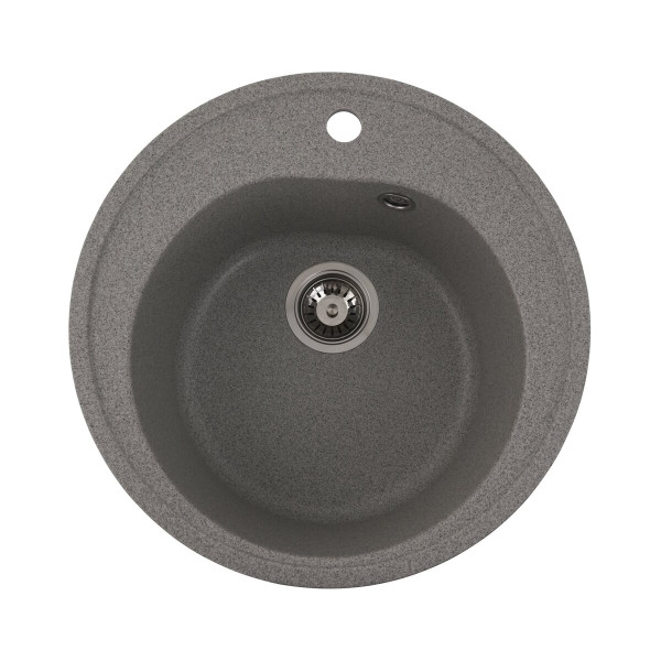 Гранітна мийка для кухні VALESO LUNA 510 матова Сіра