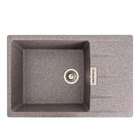 Гранитная мойка для кухни VALESO ROMA 7850 матовая Микс